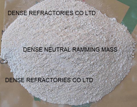 neutral ramming mass for induction furnace lining materials & foundry
